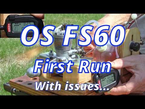 OS FS60 First Run With Issues