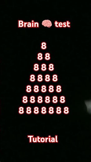 total kitna 8 haii🤔❓#brainteaser #visualchallenge #puzzle #trending #shorts