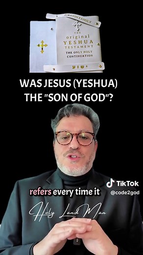 WAS JESUS (Yeshua) THE SON OF GOD? Many people are confused by this question because they rely on one of the many mistranslated books they call “Bible.” Let’s review the facts. Yeshua’s language is also my first language. We were both born in the Holy Land. Terms can be confusing when a language is not your native tongue. In the Original YESHUA Testament, the world’s most authentic and accurate English translation, Yeshua’s language is restored from the Greek source back to the Hebrew and Aramai