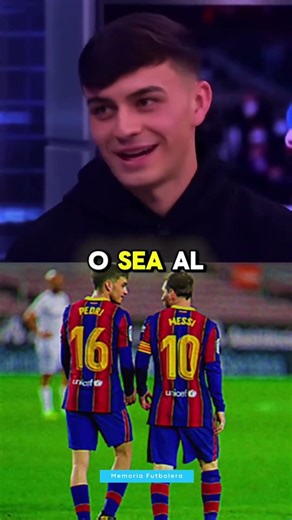 How was Pedri's first day of training in Barcelona? #messi #pedri #fcbarcelona #football