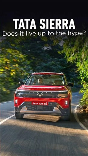 Tata Sierra first drive #shorts