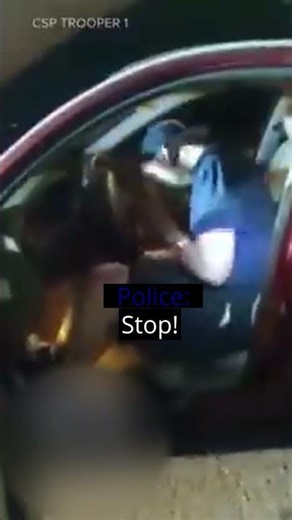 He tried to run while tazed 😭 😭 😭