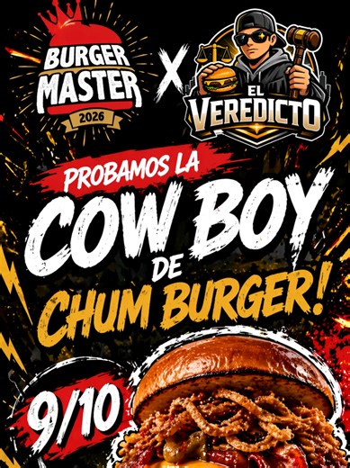 Probamos la Cow Boy de Chum: ¿La mejor del Burger Master?