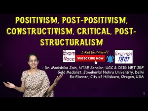 Positivism, Post-positivism, Constructivism, Critical, Post-Structuralism | Research Aptitude