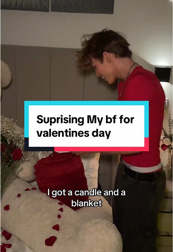 Surprising My Boyfriend for Valentine’s Day Celebration