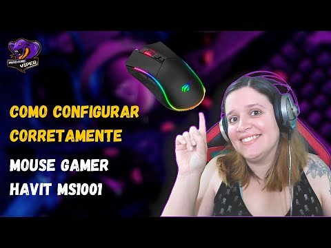 Mouse Gamer Havit MS1001 [Configuração] - 𝑴𝒂𝒅𝒂𝒎𝒆𝑽𝒊𝒑𝒆𝒓