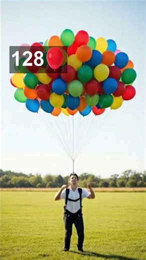 How many balloons to lift a person?