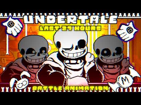 Undertale Last 27 Hours | Shop Sans Fight (Hidden Boss Animation) |