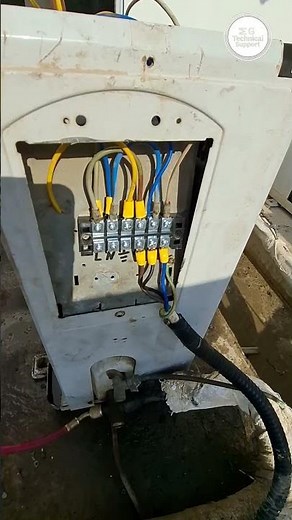 Lg ac wiring. inverter ac wiring. how to fix ac wiring#electrical#airconditioner#mgtechnicalsupport