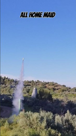 Nice! Sugar Rocket experiment #sugarrocket #kno3