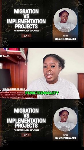 Project Manager: Migration vs. Implementation Explained!