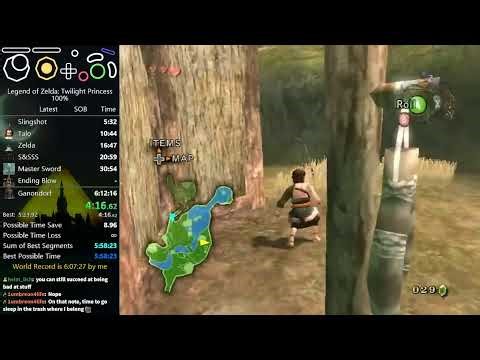 Twilight Princess 100% speedrun