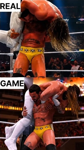 WWE 2K26 REAL VSGAME #wwe #wwe2k26 #wwe2k26gameplay #wwe2k26myrise #wwe2k26live #romanreigns #cmpunk