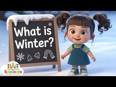 What Is Winter for kids | Learn Snow, Ice & Safety with Natasha | Educastle
