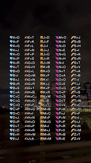 Initials Meant for Each Other