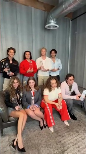 😍🎉Off Campus Cast celebrating their IMDB Starmeter Win🎉#ellabright #offcampus #imdb #belmontcameli