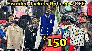 262K views · 1.6K reactions | Branded Jacket Market Upto 90% OFF | ₹...