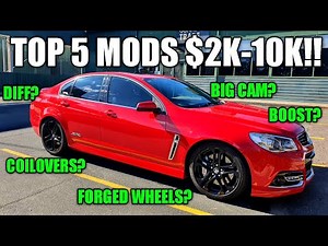 Top 5 Performance Mods $2,000-$10,000 - VE/VF Commodore