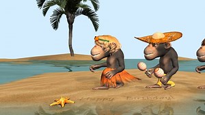 631K views · 3.3K reactions | Funny Happy Birthday Song. Monkeys sing Happy Birthday To You | Happy Birthday | Facebook