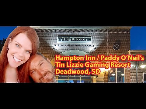Room tour (and perks!) Hampton Inn @ Tin Lizzie Gaming Resort Casino, Deadwood, SD