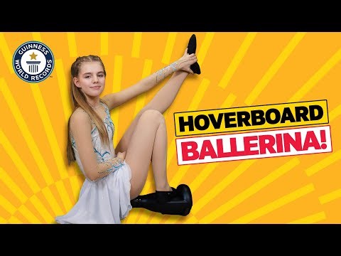 Hoverboarding Dancing Queen | The One Thing | Guinness World Records