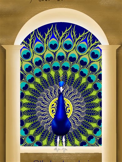 Cloaked in the colors of the heavens and crowned with ancient patterns. ✨💙 At That Artsy Desi, I believe every detail should sing. This peacock study, infused with a intricate mandala twist, is a celebration of the grace and royalty that inspires my digital wedding invitations. From the curve of a feather to the symmetry of the soul, art is where our heritage finds its wings. 🕊️👑 Ready to bring this level of royal detail to your wedding stationery? My commissions for 2026 are open. Let’s make