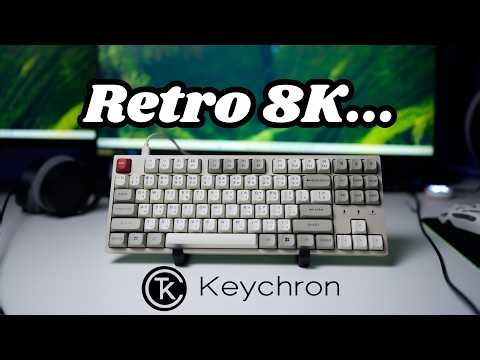 Review of Keychron C1 PRO 8K | Retro Keyboard with 8K Polling Rate