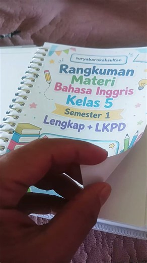 Rangkuman materi bahasa Inggris kelas 5 semester 1 lengkap dengan LKPD DAN JAWABAN