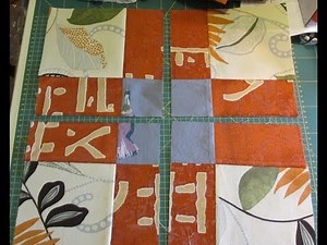 Försvinnande 9-ruta lappteknik på svenska