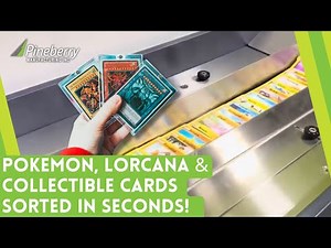 Sorted In SECONDS! Pokémon, Magic & Lorcana Cards with Pineberry's Automation Solutions