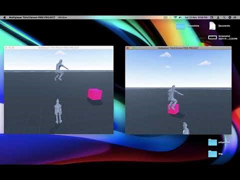 Multiplayer Third Person Game Template Complete Project Free Download | Unity 3D