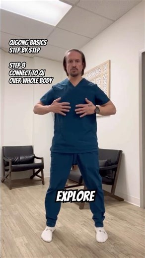 Qigong Basics Step by Step - Step 8 Connecting to Qi over your entire body.