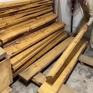 Amazing Woodworking Art - Build A Table With Artistic Curves | Magic To Go