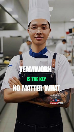 75K views · 1.2K reactions | In the kitchen, teamwork is the key ️. #thomaschef #ChefLife #chef #ChefMotivation #chefknowledge #culinaryworld #cook #highlights #bestpost | Thomas Chef | Facebook