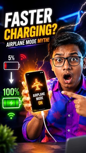 DAY 5 : Airplane Mode vs Normal Charge Test: Which Is Faster? #techiedeva