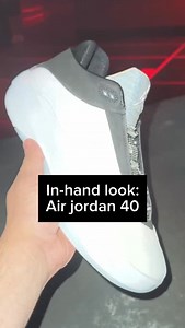 First detailed look at the Air Jordan 40 👀 What are your thoughts on the new model? | Complex Sneakers