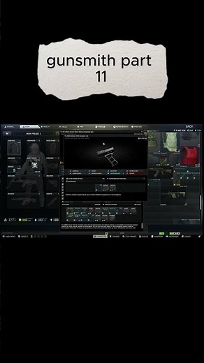 gunsmith part 11 #escapefromtarkovbeginnersguide