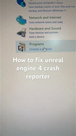 How to fix unreal engine 4 crash reporter - an unreal process has crashed UE4