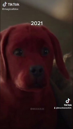 evolution of Clifford the Big Red dog