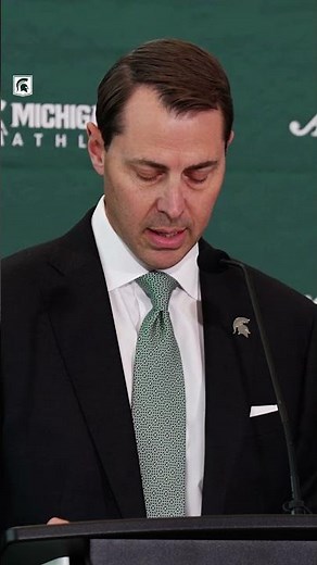 New MSU AD J Batt, "This is a top 10 athletics department in the country" 🗣️