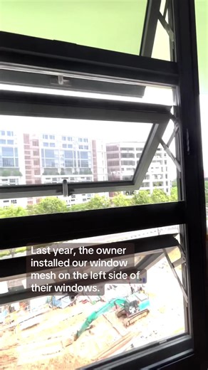 we provide custom-fit window mesh that keeps insects out, reduces dirt, and lets the breeze in. Perfect for cat lovers, our mesh prevents pets from climbing out. Best of all, our prices are affordable. Get a quote from us today! #windowmeshsingapore #hdb #catmeshsingapore #cat #interiordesign #insect #mosquito #dengue #homedecor #windowmesh #wm #family #bto #kids #punggol #sengkang #ubi #serangoon #mosquitonet #catmeshsingapore #catmeshwindow#mosquitonetwindow #renovation #curtain #blinds #inter