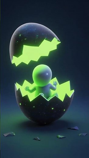 🌌 The Universal Egg Cracks… and a Strange White Baby Appears! | XenoHatch