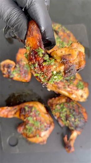 Mojo marinated grilled chicken | Miguels cookingwithfire