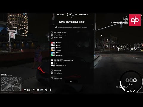 [ESX & QBCore] FiveM Advanced HUD | QBCore Scripts