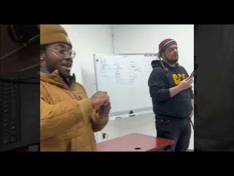 Electrification Graduation Background Display