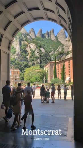 🇪🇸 This is what you MUST see near Barcelona 😳 | #montserrat #barcelona #Spain #catalonia #Travel