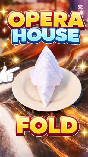 “Opera House Napkin Fold – Easy & Stunning!”
