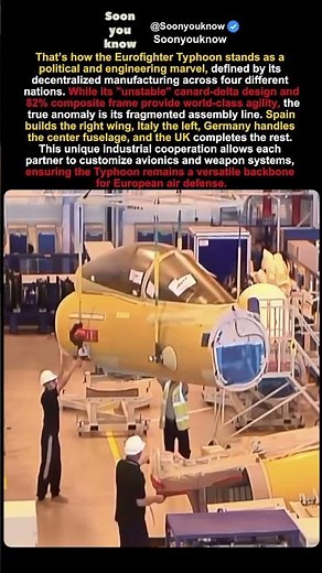 Why The Eurofighter Typhoon Is Built Across FOUR Different Countries!