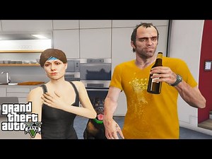 GTA 5 - How to Get a Girlfriend (Trevor and Ursula)