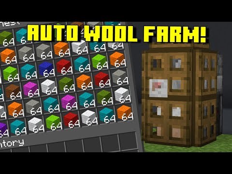 COMPACT Auto WOOL FARM in Minecraft 1.20! (Tutorial)